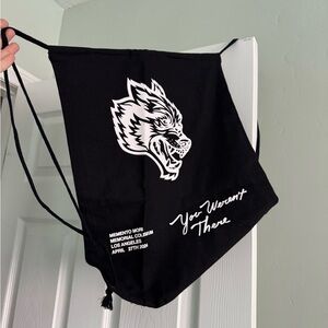 NWOT DARC SPORT DRAW STRING BAG
